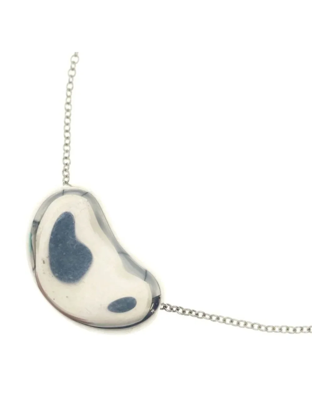 Tiffany & Co Bean Pendant Silver